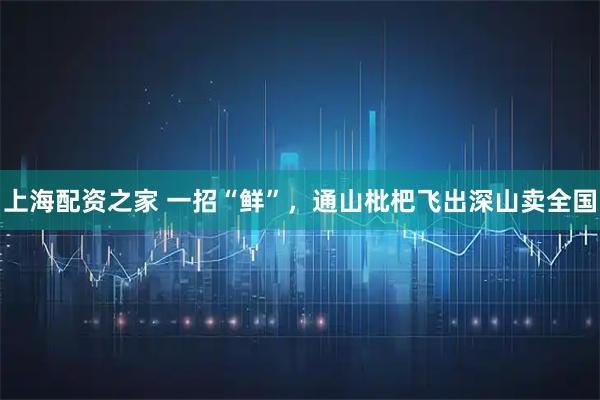 上海配资之家 一招“鲜”，通山枇杷飞出深山卖全国